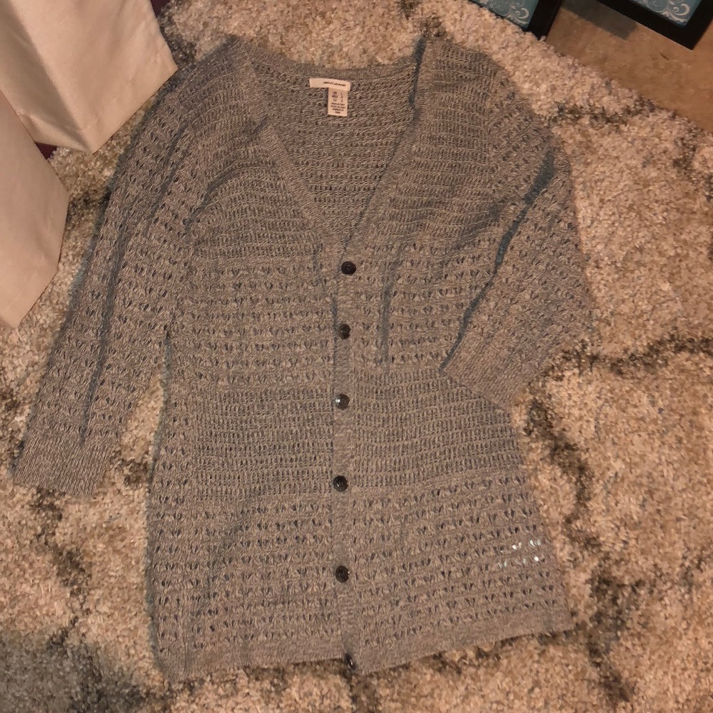 DKNY Knit Cardigan L